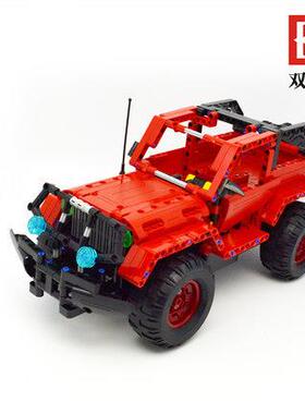 0电动遥积控木车儿童益智678玩汽具拼装越野模型车男孩C5101