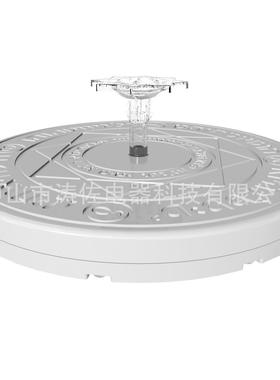 炫池彩rgb水上喷观泉灯水泵花池塘景漂浮灯VTZ656563太阳能灯5庭