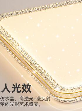 中750山厅客灯205代年新款2网红流行简约现大气led吸顶灯轻奢风主