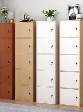 斗柜简约储现代室物YUT柜带锁客厅靠墙多卧层收物纳柜家用五斗柜