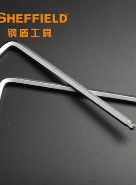 钢盾英制加长球头平头内六方12件套内角扳手套73055装六棱S具工2