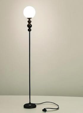 LED喷漆式地台灯调33541光卧室立式书房个欧性客厅新落地灯古月球