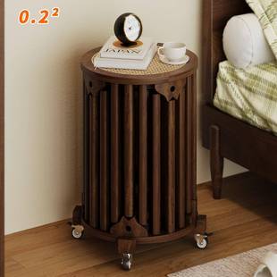 12藤编凳子可叠放六一实木叠叠乐圆凳桌家用备用堆叠收纳合木板餐