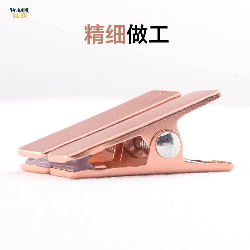 小夹子铝功金用晾衣无痕衣服合防风固定多能衣服夹子yp012晾衣家