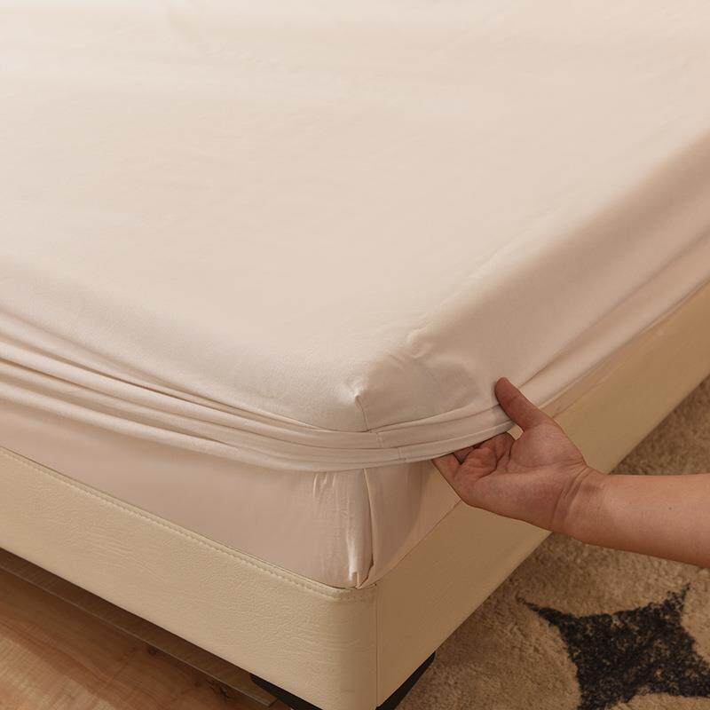 2025新款母婴级床单棉纯笠a类仅磨纯毛色100CS6699-0床床罩款加厚