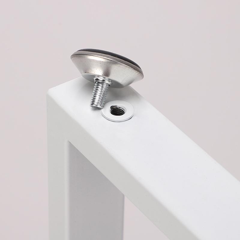 桌定做方形吧台架单边支架办公桌架书桌餐桌架004台脚铁艺腿支撑