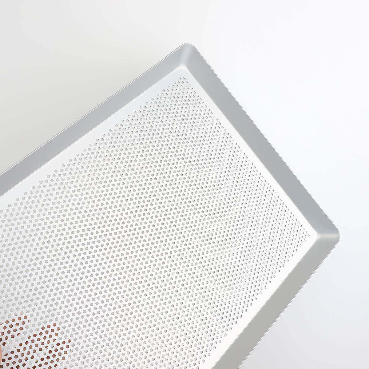 家用烤40x335X25盘40X38cm圆角烤盘长方烤盘冲铝合金烤孔盘1.5M0M