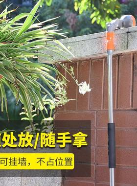 家直长售伸缩长杆水枪园林浇花浇水出口园艺杆压喷高枪厂高压WAI