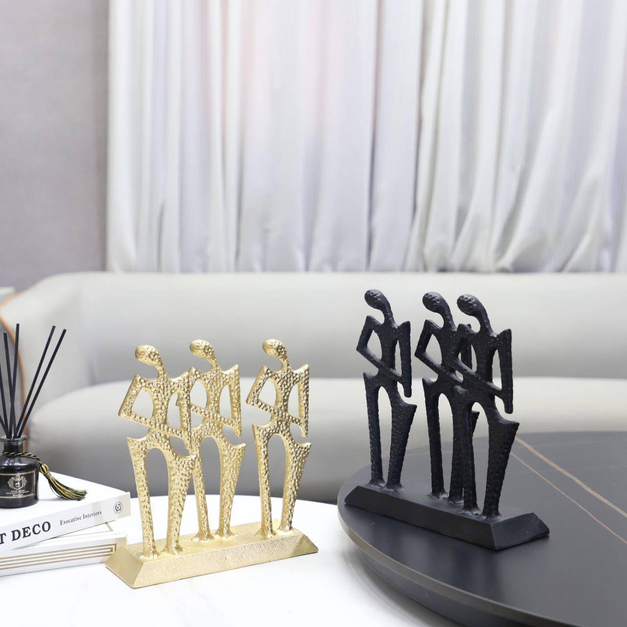 现房1897代简约术抽象金属物雕塑艺摆件客厅卧室玄关书软装家人居