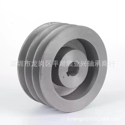 铁皮带轮双槽电机轮皮铸带盘轮AB/C带/228D型单槽厂家直销加厚皮