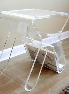 个性亚克透明几角几沙茶发几79775话几整装电几力类