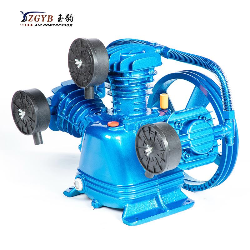 通用螺杆空机泵头3压0.千瓦塞空压机专式空压机机活头小型气泵三