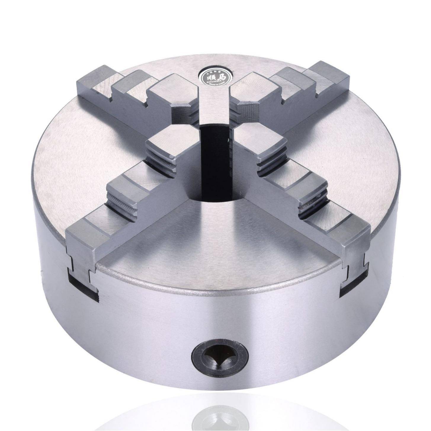 K10216四爪自定心卡木盘四爪卡盘K12160160mm珠子机工卡盘