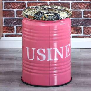 铁桶凳子油桶圆凳收纳凳桶带盖置物凳可坐多功能凳子圆筒椅子家用