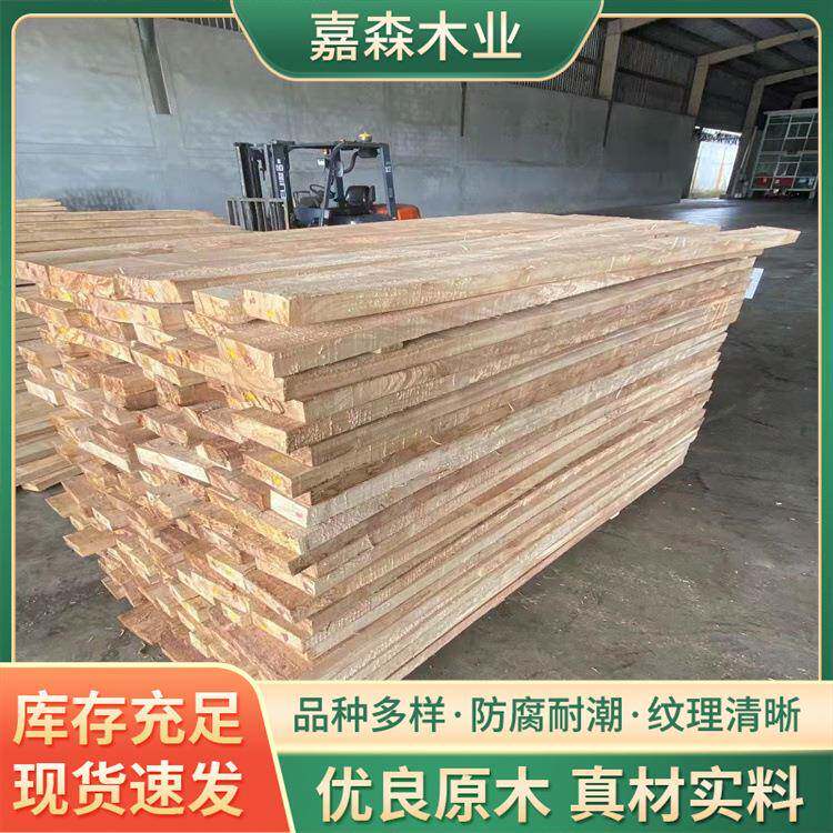 泰国橡胶木实木指接板衣柜榻榻米护墙实木家具板橡胶实木拼板木料