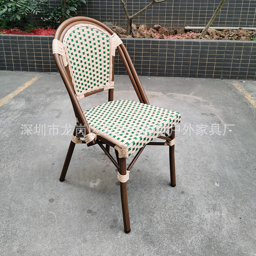 厂家纯手工编藤家具编藤吧椅批发竹节椅子休闲吧凳高吧藤椅