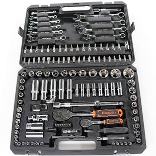 直销套筒扳手全套工具箱套装维修工具套筒棘轮扳手螺丝多用五