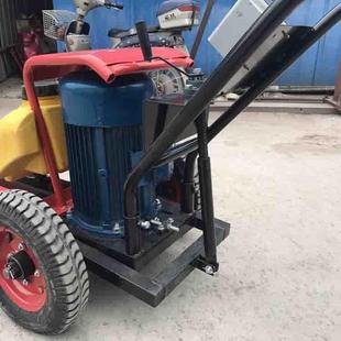 切桩机电动切柱地面截桩机手推式 路面锯桩机可升降水泥桩切割机