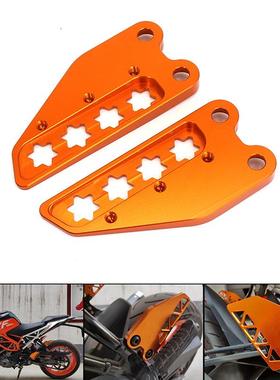 适用KTMDUKE390DUKE250125改装脚踏侧翼装饰前后飞翼保护盖翅膀