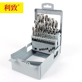 25支套HSS高速钢全磨钻套钻直柄麻花钻专打不锈钢钻头