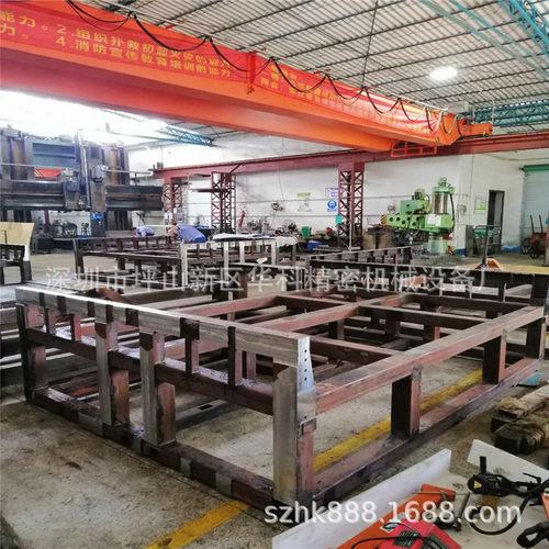 机架焊接加工CNC底座平台大板电脑锣加工龙门CNC加工