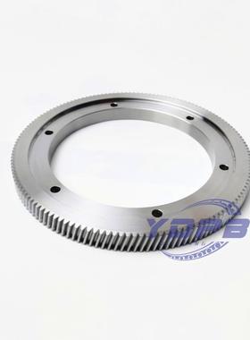 ZK60中空旋转平台齿轮60旋转平台斜齿圈小齿轮中空齿圈齿轮