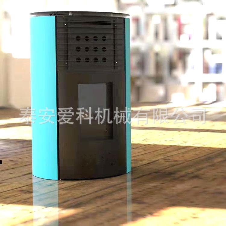 室内取暖炉自动点火下料家用取暖颗粒炉烧锯末的炉子省电省碳