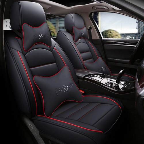 四季通用汽BTV车垫皮套革坐垫夏季冰丝透气舒适包围座车套不坐限