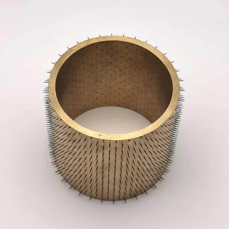 铝扎孔针辊163膜孔烫不锈钢薄箔加热针辊