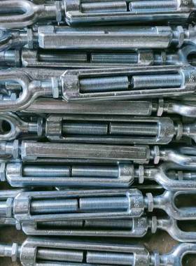 635船用螺旋扣GBT38182013花篮螺丝5M6M-8M10M12钢/丝绳拉收M紧器