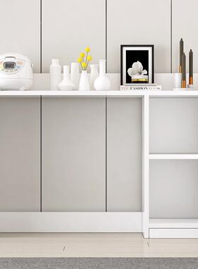 家用折叠桌小户型微可移多餐功能餐边柜组合碗柜ZH006波炉柜吃饭