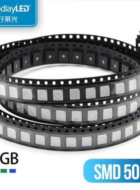 500RGB贴片LERD灯珠四灯珠505RWK0红色红5绿蓝4色全彩发光二极管