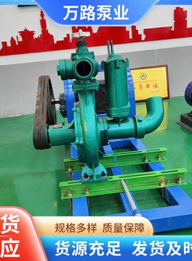 万路水泵大型灌溉浇地高压机农柴用离心泵排涝防洪抽ENQ水油喷灌
