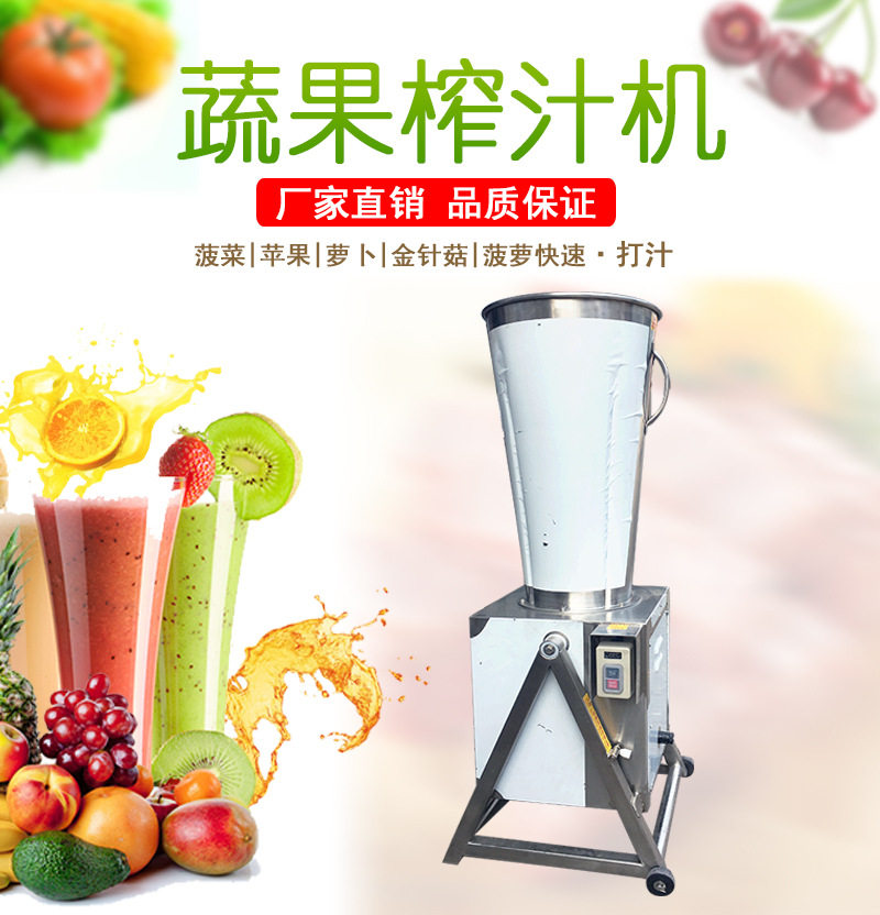 商用不锈钢自动果蔬打汁机20L