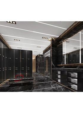 厂家直柜身销代简约木质更衣员工柜健房洗浴中DLFD0901现心换衣柜