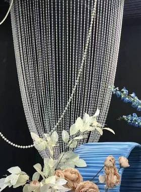 新款GVS亚创力水晶珠帘吊灯婚庆酒店会宴厅吊顶珠帘意婚庆克道具