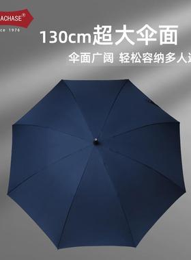 布PARAHASE加大伞面碰击雨伞纯色男女务雨伞130809CCM结商实直柄
