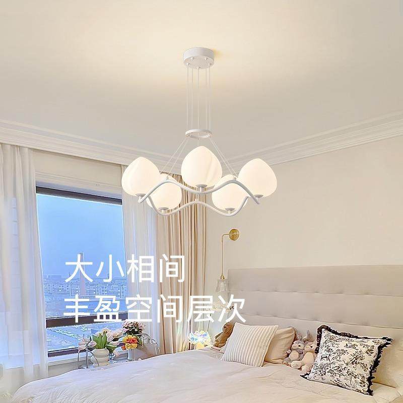 水蜜桃38护眼客吊灯约现代简大气20厅25年新主灯奶油卧室餐款厅灯,家装灯饰光源,智能吊灯,淘宝优惠券,粉丝福利购,淘宝优惠卷