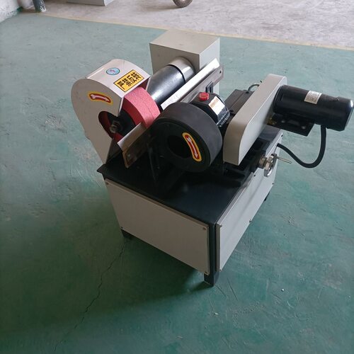圆管抛光机钢管外圆除锈机砂带拉丝机新型打磨机镜面抛光机