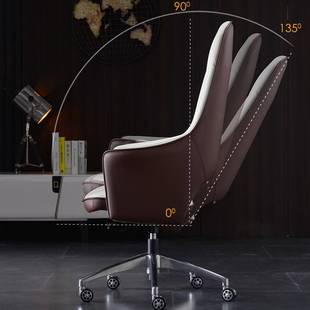 办公室电脑办公椅简约休闲洽谈会议接待椅舒适久坐大班老板靠背椅