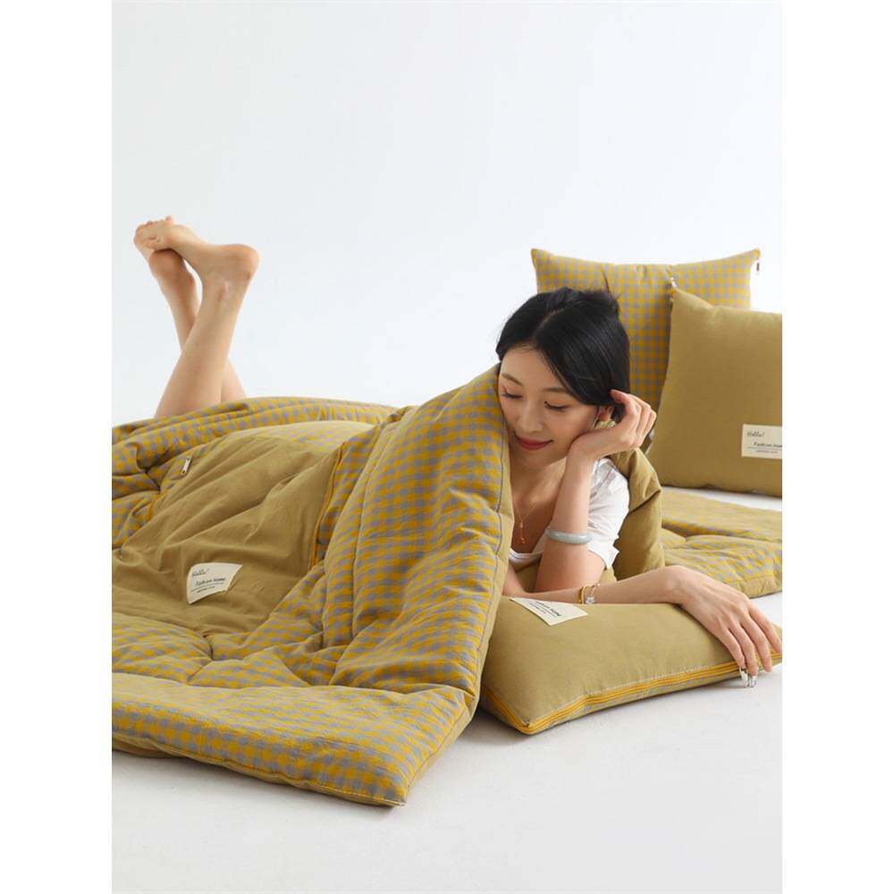 2026A类抱枕被子两用二合一车用午睡枕头被车载三合一懒马年