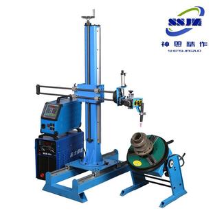 法兰缝焊接变位机100斤接变位焊ICP机大通孔公器电动旋环转工作台