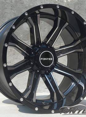 22寸汽车轮毂越野改装轮辋适用福特F150坦克300哈弗H9长城炮风翼