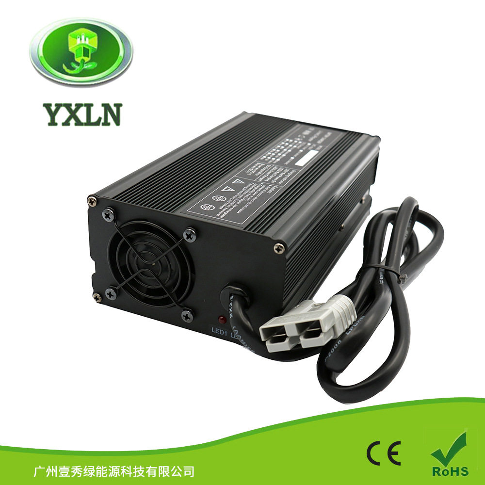 厂家48V15A充电器48V60ah100ah120ah铅酸锂电磷酸铁锂充电器