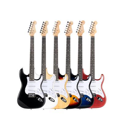 39寸电吉他单摇ST电吉他学生摇滚弹拨乐器吉他guitar