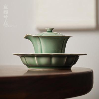 青壶越承中式禅托意复古盘功夫茶具家茶用干泡台配件盘果盘SIE茶