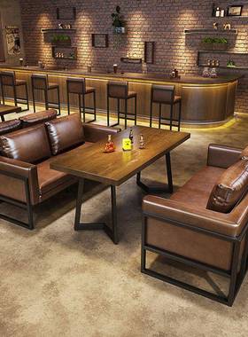 工风酒IBU吧清吧卡沙发咖啡厅烧餐烤店西业厅音乐餐吧座酒馆桌椅