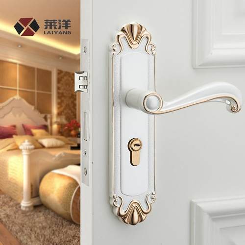 新金款合欧式门卧室内房L29-L29门锁青古铝铜门锁实木门锁执手锁