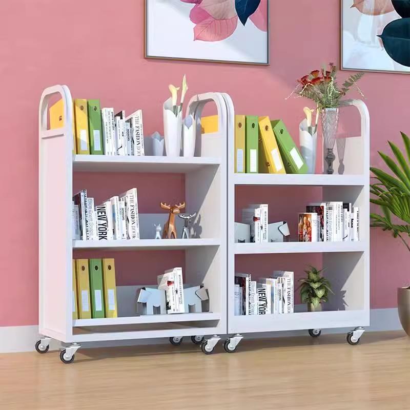 图静书馆书车二层平板三层V型型可移动还书车室档案专MC-044用音
