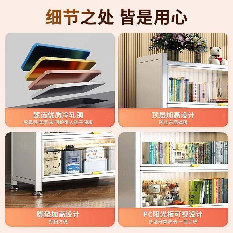 钢制防尘书柜门儿物童书架带一体靠墙无品牌/落地置物架客柜厅储,电子/电工,接线端子,淘宝优惠券,粉丝福利购,淘宝优惠卷